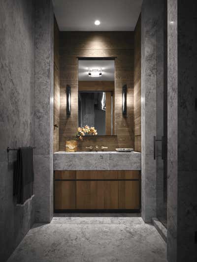  Contemporary Bathroom. Miami Office by Clive Lonstein.