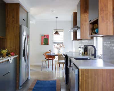  Minimalist Family Home Kitchen. East Austin by Tete-A-Tete.