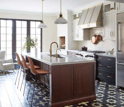  Traditional Family Home Kitchen. Blackstone by Imparfait Design Studio.