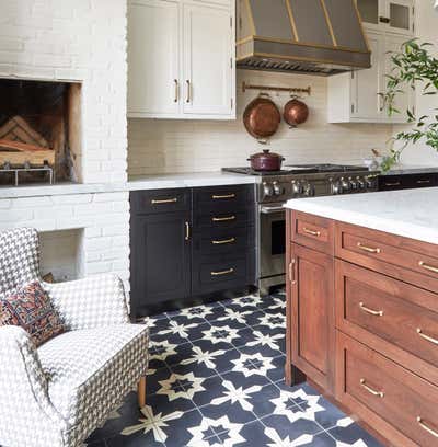  Regency Victorian Family Home Kitchen. Blackstone by Imparfait Design Studio.