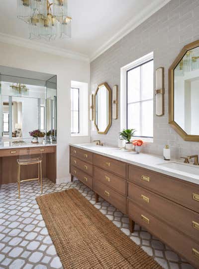  Eclectic Bohemian Family Home Bathroom. Valley Lo by Imparfait Design Studio.