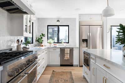  Beach House Kitchen. Eugenie Avenue  by Imparfait Design Studio.