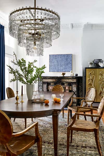  Eclectic Dining Room. The Hill by Darlene Molnar LLC.