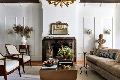  Transitional Eclectic Living Room. The Hill by Darlene Molnar LLC.