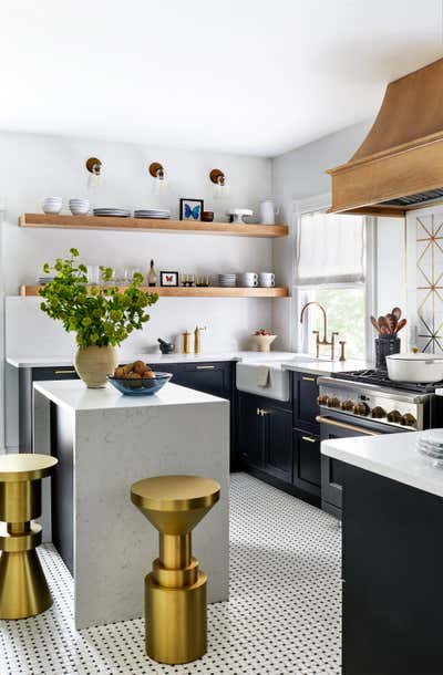  Minimalist Family Home Kitchen. The Hill by Darlene Molnar LLC.