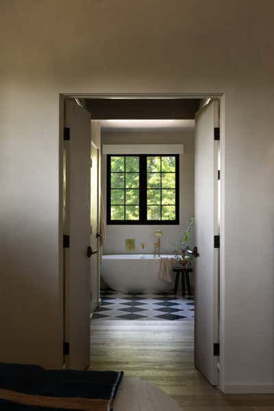  Contemporary Organic Bathroom. Woodman by Aker Interiors.