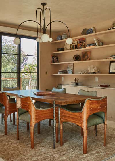  Contemporary Organic Family Home Dining Room. Entrada by Aker Interiors.