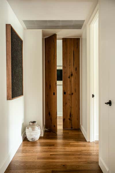  Organic Modern Apartment Entry and Hall. Doheny by Aker Interiors.