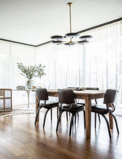  Contemporary Apartment Dining Room. Doheny by Aker Interiors.