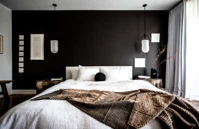  Contemporary Modern Apartment Bedroom. Doheny by Aker Interiors.