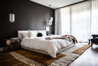  Modern Apartment Bedroom. Doheny by Aker Interiors.