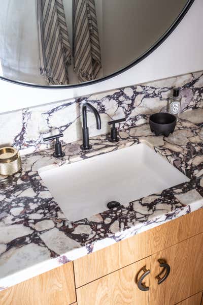  Contemporary Organic Apartment Bathroom. Doheny by Aker Interiors.