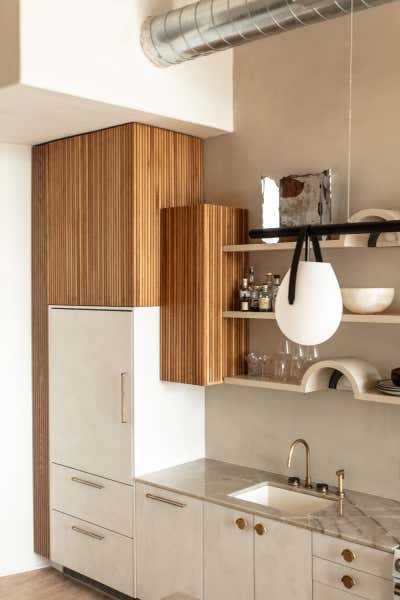  Modern Contemporary Apartment Kitchen. Showroom by Aker Interiors.