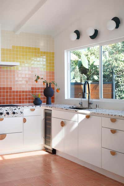  Mid-Century Modern Family Home Kitchen. Delor by Aker Interiors.