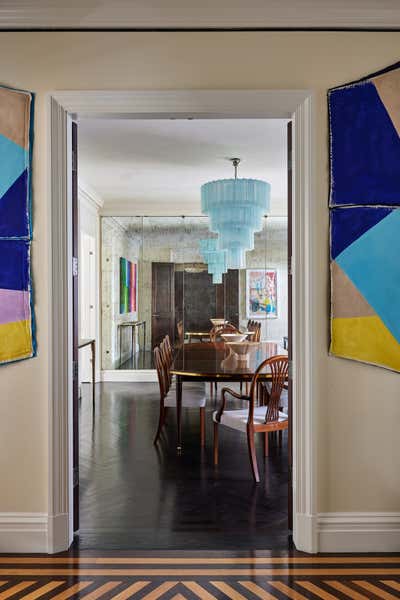 Eclectic Apartment Dining Room. E79th Residence by Area Interior Design.