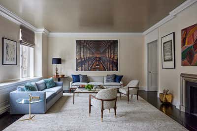  Eclectic Living Room. E79th Residence by Area Interior Design.