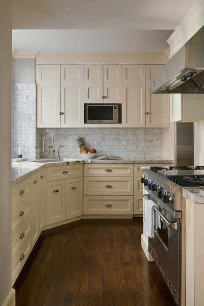 Eclectic Apartment Kitchen. Sutton Place Residence by Area Interior Design.