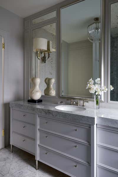  Eclectic Apartment Bathroom. Sutton Place Residence by Area Interior Design.