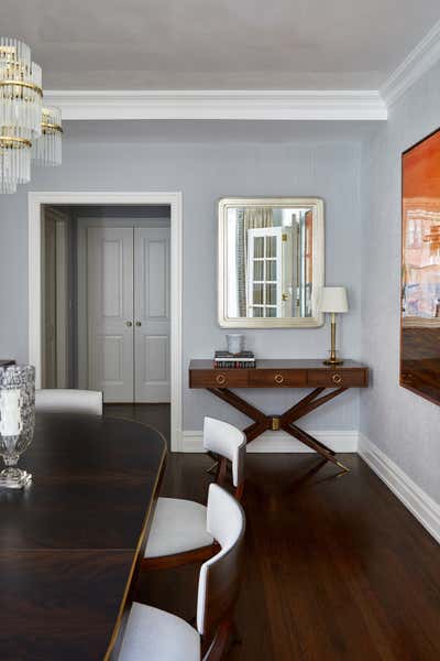 Eclectic Apartment Dining Room. Sutton Place Residence by Area Interior Design.
