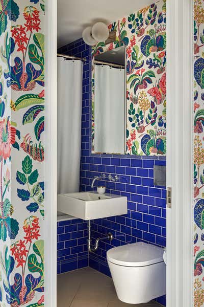  Eclectic Apartment Bathroom. E72nd Residence by Area Interior Design.