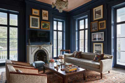  Eclectic Living Room. Locust Valley by Area Interior Design.
