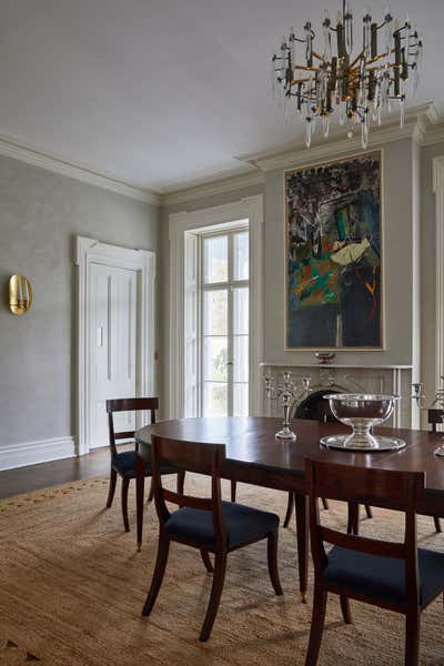 Eclectic Dining Room. Locust Valley by Area Interior Design.