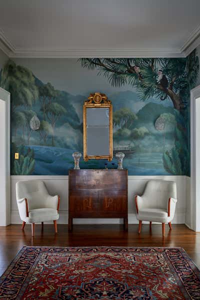  Eclectic Family Home Dining Room. Locust Valley by Area Interior Design.