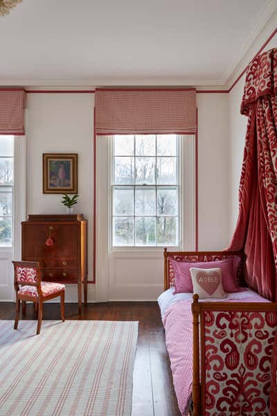 Eclectic Bedroom. Locust Valley by Area Interior Design.