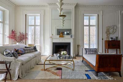  Eclectic Family Home Living Room. Locust Valley by Area Interior Design.