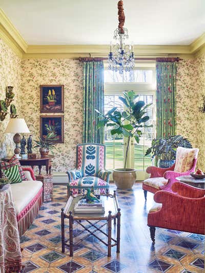  Traditional Open Plan. River Oaks by Ann Wolf Interior Decoration.