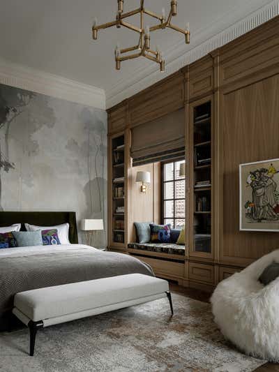  Traditional Family Home Bedroom. Noble Scribbles by Lighthouse SRL.