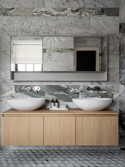  Contemporary Family Home Bathroom. Noble Scribbles by Lighthouse SRL.