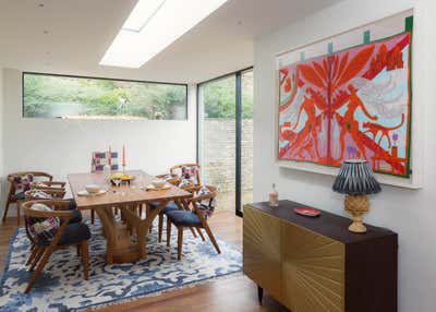  Contemporary Country House Dining Room. Country cottage  by Siobhan Loates Design LTD.
