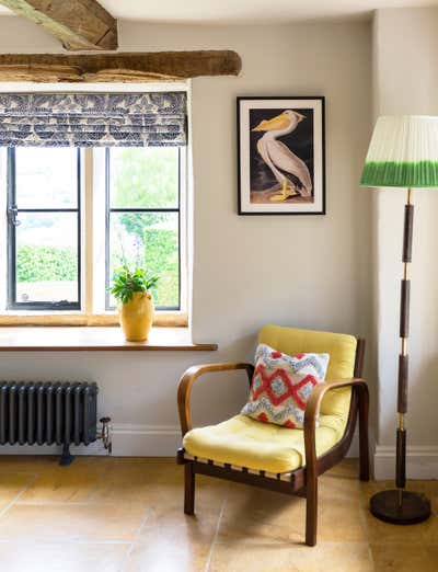  Arts and Crafts Country House Open Plan. Country cottage  by Siobhan Loates Design LTD.