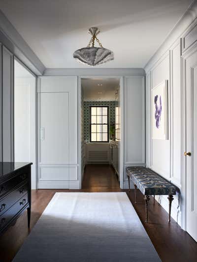  Bachelor Pad Entry and Hall. Gramercy Park North by Bennett Leifer Interiors.