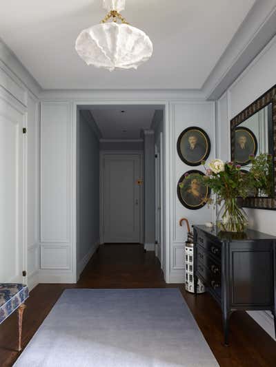  Traditional Bachelor Pad Entry and Hall. Gramercy Park North by Bennett Leifer Interiors.