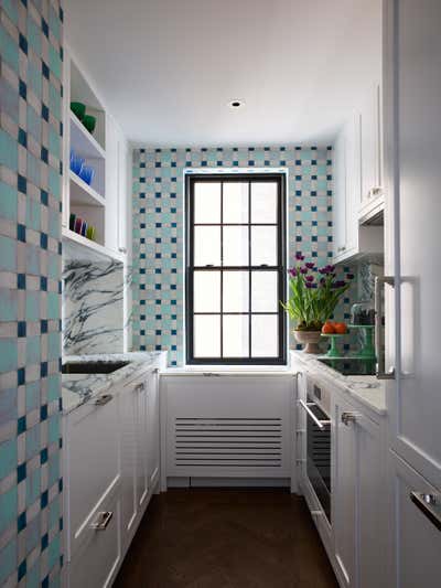  Transitional Modern Bachelor Pad Kitchen. Gramercy Park North by Bennett Leifer Interiors.