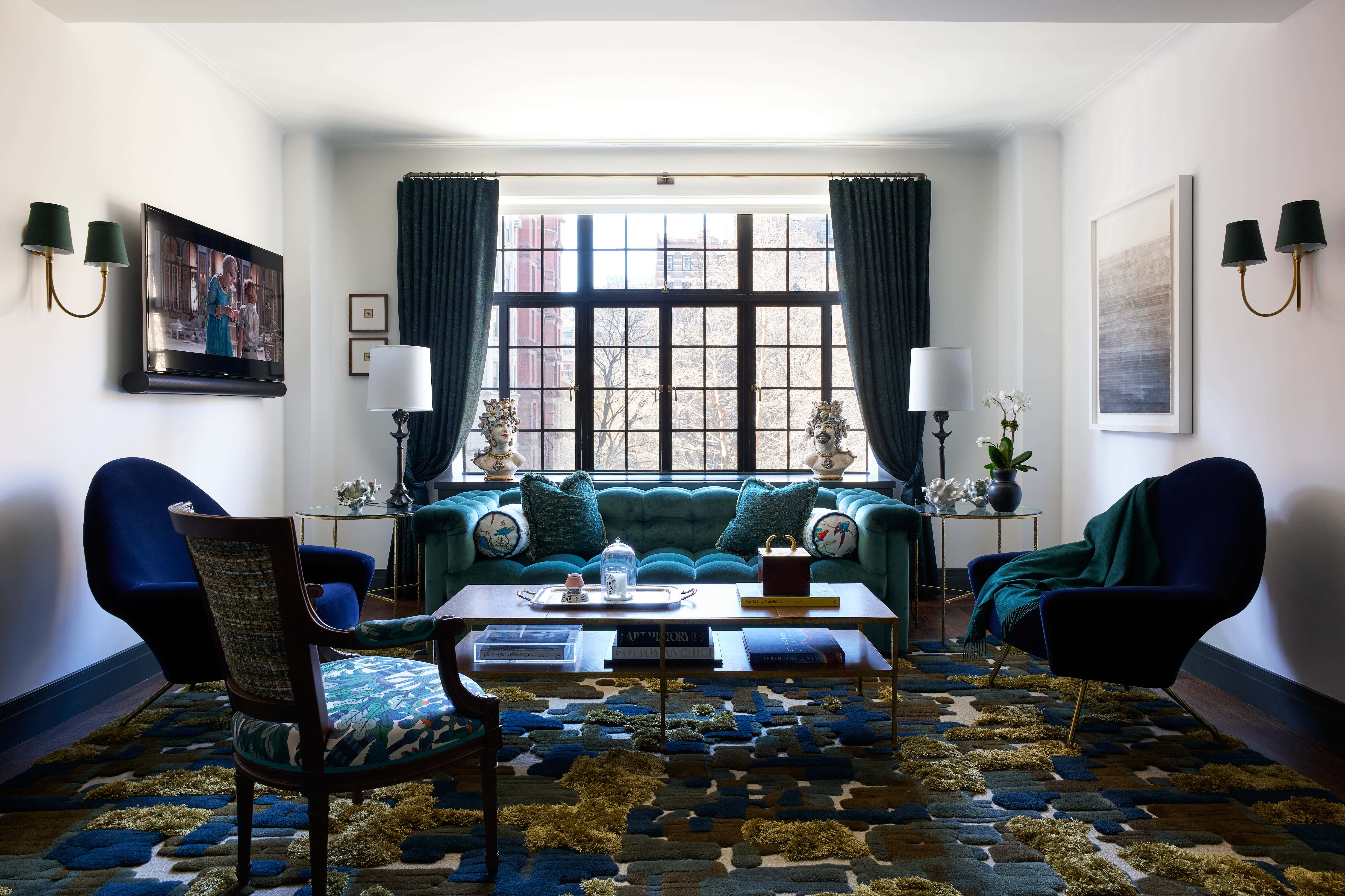 Bennett Romm Living Room by Bennett Leifer Interiors | 1stDibs