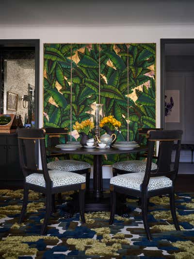  Traditional Bachelor Pad Dining Room. Gramercy Park North by Bennett Leifer Interiors.