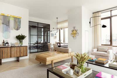 Mid-Century Modern Apartment Open Plan. Gramercy by NINA CARBONE inc.