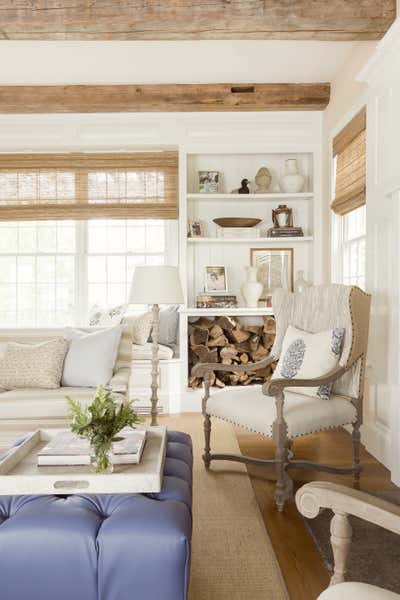  Farmhouse Living Room. Litchfield County by NINA CARBONE inc.