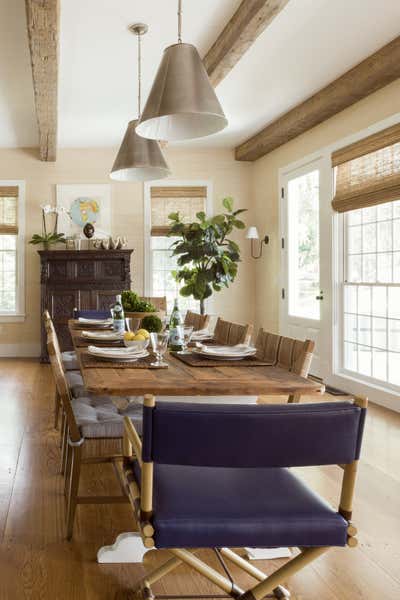  Country Farmhouse Dining Room. Litchfield County by NINA CARBONE inc.