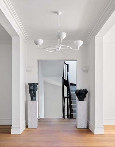  Family Home Entry and Hall. Bellevue Hill House by James Lee Designs.
