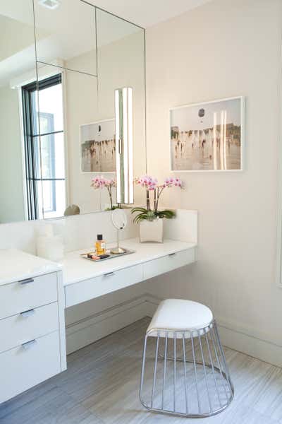  Mixed Use Bathroom. Tenafly Modern by Jessica Gersten Interiors.