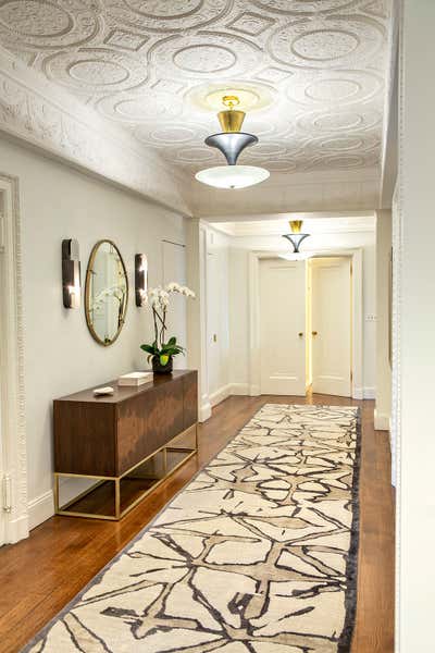  Minimalist Apartment Entry and Hall. Central Park West by Jessica Gersten Interiors.