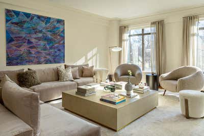  Modern Apartment Living Room. Central Park West by Jessica Gersten Interiors.