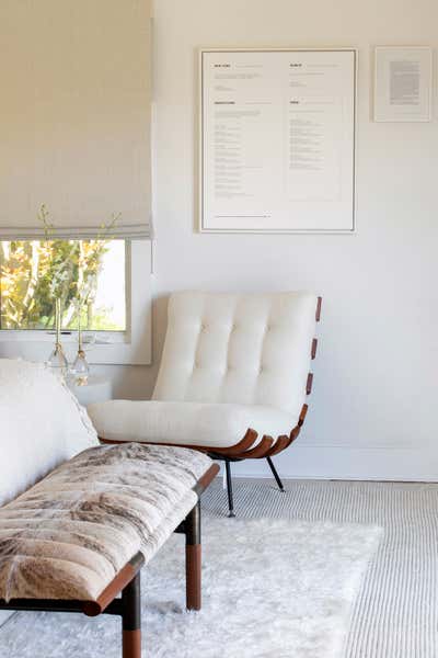  Modern Bedroom. Wainscott by Jessica Gersten Interiors.