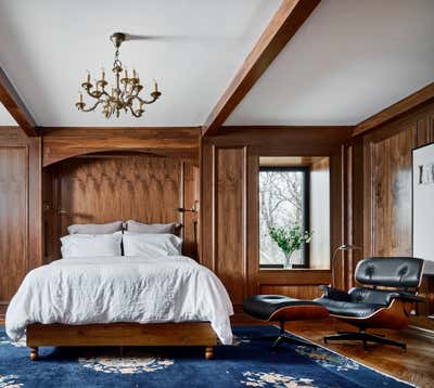 Mid-Century Modern Family Home Bedroom. Montecito Hills by Callie Windle Interiors.