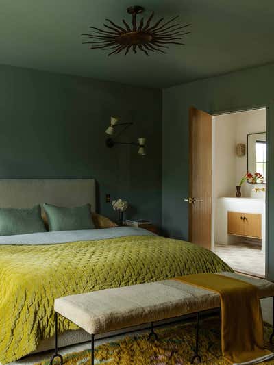  Mediterranean French Bedroom. California Spanish by David Lucido.