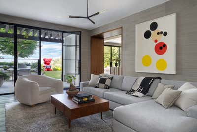  Contemporary Living Room. Hollywood Hills by Jeff Andrews - Design.